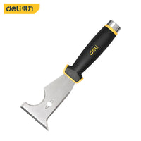 Deli 1 Pcs 3 Inch Multifunctional Putty Knife Thickened Stainless Steel Blade Household Hand Tool for Scrape, Spade, Paint, Fill