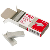 Deli 1000pcs Boxed Small 10# Staples For Mini Stapler School Office Supply Stationery Business Files Binding Tool Student Gift