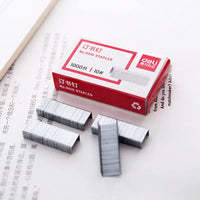 Deli 1000pcs Boxed Small 10# Staples For Mini Stapler School Office Supply Stationery Business Files Binding Tool Student Gift