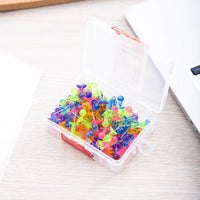 Deli 100pcs Push Pin Office School Supply E0030 E0031