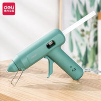 Deli 10W/30W glue gun mini hot melt glue gun electric temperature gun repair tool set with 7/10mm glue rod electric tool