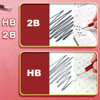 Deli 10pcs/lot Wooden Pencil HB 2B with Eraser Pencil Student Writing Drawing Pencils Stationery Supplies