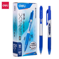 Deli 12 PCS/Box Ballpoint Pen 0.7 MM Office Ball Pens Smoothing Writing Low Viscosity Ink Writing Pens Office Stationery