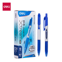 Deli 12 PCS/Box Ballpoint Pen 0.7 MM Office Ball Pens Smoothing Writing Low Viscosity Ink Writing Pens Office Stationery