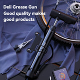 Deli 120psi Lightweight Cycling Pumps Mini Portable Light  Bike Pump Tire Inflator Bike Hand Pump With Table