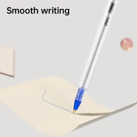 Deli 12PCS/Box Ball Point Pen 0.7mm Black/Blue Ink Smooth Writing Office Supply EQ1-BK EQ1-BL EQ1-C