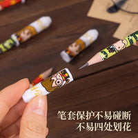 Deli 12pcs 2B/HB Harry Potter Hexagonal Wooden Pole Pencil Art Exam Sketch Painting Drawing School&Office Supplies Stationery