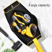 Deli 1680D Oxford Cloth Tool Bag Electrician Hardware Kit Portable Storage Bag Tools Pouch Small Toolbag Canvas Tool Organizer