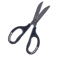 Deli 170mm Teflon Scissors Anti Stick Anti Rust Office Home Scissors Stainless Steel Tailoring Scissors For School Tool Supplies