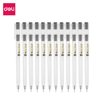 Deli 1PC Gel Pen 0.5mm Black Ink Random Color Office Supply A117