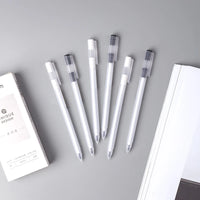 Deli 1PC Gel Pen 0.5mm Black Ink Random Color Office Supply A117