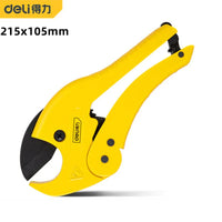 Deli 1Pcs Multifunctional PVC Pipe Cutter SK5 Material Sharp Blade Durable Hose Pipe Cutter Scissors Hand Tools Repair Tools