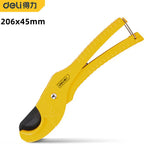 Deli 1Pcs Multifunctional PVC Pipe Cutter SK5 Material Sharp Blade Durable Hose Pipe Cutter Scissors Hand Tools Repair Tools