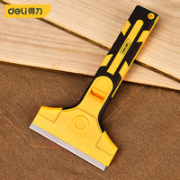Deli 200mm Portable Cleaning Shovel Knife for Glass Floor Tiles Floor Scraper with 5pcs Blades Household Cleaning Tools