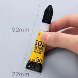 Deli 20g Super 502 Glue Sticks Fast Dry Strong Bond Liquid Adhesive Repair Leather Rubber Metal Wood Ceramics Home Nail Gel Tool