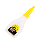 Deli 20g Super 502 Glue Sticks Fast Dry Strong Bond Liquid Adhesive Repair Leather Rubber Metal Wood Ceramics Home Nail Gel Tool