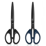 Deli 210/175mm Black Stainless Steel Scissors Business Office Stationery Home Tailor Shears Kitchen Knife Cutter Cutting Tool