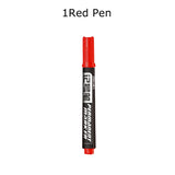 Deli 2pc/Lot Permenent Markers Pen Set Waterproof маркеры Quick Dry 1.5MM Fine Point Marking for Paper Glass Fabric CD Tire DIY