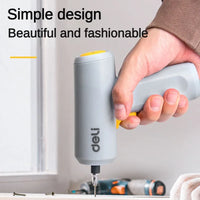 Deli 3.6V Mini Electric Screwdriver Intelligent Cordless Hand Electric Drill Rechargeable Lithium Battery Power Tool