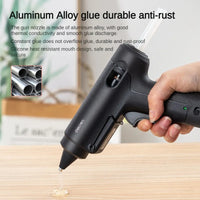 Deli 30/40W Glue Gun Mini Hot Melt Glue Gun Electric Heat Temperature Gun Repair Tool Set With Glue Stick 7x100mm Power Tool