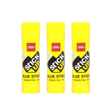 Deli 3PCS/OPP Bag Glue Stick Non Toxic Strong Adhesive Formula EA200-MT