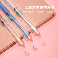 Deli 3pcs 0.5mm/0.7mm Propelling Pencil Office Pencil Mechanical Pencil School Supplies Stationery Drawing Sketch Tools