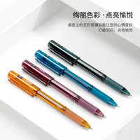 Deli 4pcs 0.5mm Black Ink Gel Pen Signature Pen Stationery High-quality Pen School Student Supplies Office Supplies