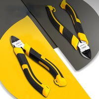 Deli  5/6 Inch Cr-V Plastic Pliers Nippers Jewelry Electrical Wire Cable Cutters Cutting Side Snips Electrictrician Tool