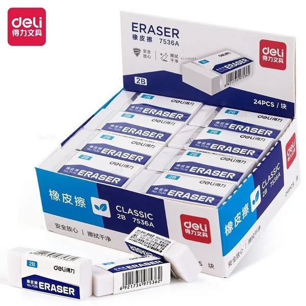 10pcs Student Stationery Rubber Eraser 4b Sketching And Drawing Eraser