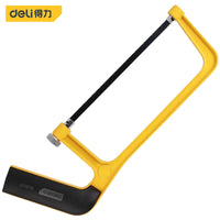 Deli 6 Inch Mini Saw Non-slip Handle Hacksaw Carpenter Woodworking Tools 65Mn Steel Hand Saw for Cutting Wooden Board Hand Tools