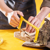 Deli 6 Inch Mini Saw Non-slip Handle Hacksaw Carpenter Woodworking Tools 65Mn Steel Hand Saw for Cutting Wooden Board Hand Tools