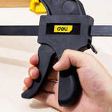 Deli 6 Inches Quick F Clamp Bar Clamp Heavy Duty Wood Working Work Bar Clip Kit Woodworking Trigger Type Clamp 150mm