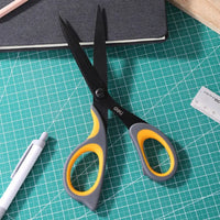 Deli 6027 77757 stainless steel large scissors household multi-functional office tailor's hand scissors tailor's scissors