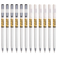 Deli 6pcs 0.5mm Black Ink Gel Pen Stationery Office Supplies Signature Pen School Supplies High Quality Financial Pen