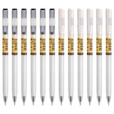 Deli 6pcs 0.5mm Black Ink Gel Pen Stationery Office Supplies Signature Pen School Supplies High Quality Financial Pen