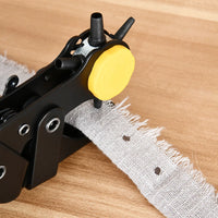 Deli 9"Belt Punch Pliers Professional Hole Punch Plier Set Eyelet Puncher Revolve Sewing Machine Bag Tool Hand Tools