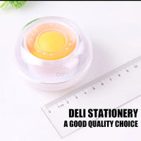 Deli 9109 Wet Hand Apparatus cute finger wetted tool for office financial analyst file arrange supply round ball desk paper mate