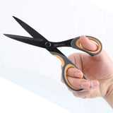 Deli Alloy Stainless Steel Large Scissors Household Multi-Functional Office Tailor's Hand Craft Scissors High Quality 6027