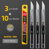 Deli Alloy Steel Knife Durable Utility Knife For Carving Open Box Wallpaper Cutter нож Self-Locking Function For School Office