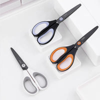 Deli Anti Stick Anti Rust Scissors School Stainless Steel Scissors Home Office DIY Handicraft Made Tools Stationery Scissors