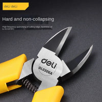 Deli Diagonal pliers CR-V plastic pliers 5 / 6 inch jewelry wire and cable cutter cutting side scissors tools electrical tools