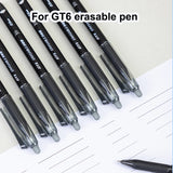 Deli Erasable Pen Refills Ink Blue Black Porous-Point Pens 0.5 mm for GT6 Erasable Gel Pen Replace Core School Office Stationery