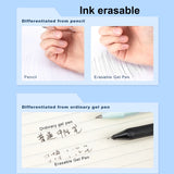 Deli Erasable Pen Refills Ink Blue Black Porous-Point Pens 0.5 mm for GT6 Erasable Gel Pen Replace Core School Office Stationery