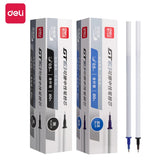 Deli Erasable Pen Refills Ink Blue Black Porous-Point Pens 0.5 mm for GT6 Erasable Gel Pen Replace Core School Office Stationery