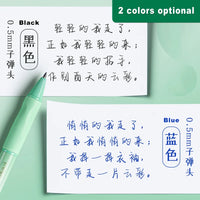 Deli Erasable Pen Set 0.5mm Gel Pen Erase Blue Black Ink Refill for  Stationery School Supplies Erasable Ballpoint Pen Kawaii