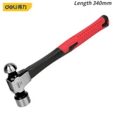 Deli Fiber Handle Claw Hammer Woodworking Hammer Tools High Quality Steel Hammerhead Multifunction Household Repair Hand Tools