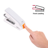 Deli Heavy Duty Stapler Effortless Paper Stapling Machine 50 Sheet School Office Supply Stationery Staples Power Saving Stapler