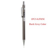 Deli High Quality Full Metal Mechanical Pencil 0.5/0.7 Lapices For Professional PaintingAnd Writing School Supplies