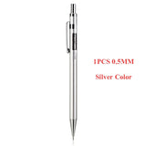 Deli High Quality Full Metal Mechanical Pencil 0.5/0.7 Lapices For Professional PaintingAnd Writing School Supplies