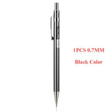 Deli High Quality Full Metal Mechanical Pencil 0.5/0.7 Lapices For Professional PaintingAnd Writing School Supplies